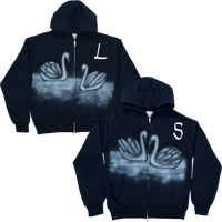 1A - Swan Hoodies