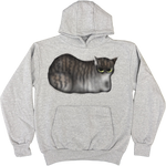 S - Airbrushed Cat Hoodies
