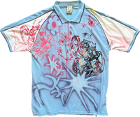 Multiprinted cat top