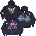 1A - Navy Hoodies