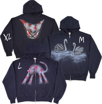 1A - Navy Hoodies
