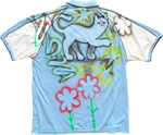 Multiprinted cat top