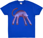 1 - Blue Cat T-shirts