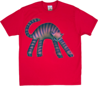 1A - Red Cat T-shirts