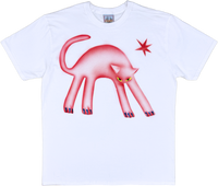 1A - White Cat T-shirts