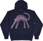 S - Airbrushed Dark Cat Hoodies