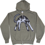 S - Airbrushed Cat Hoodies