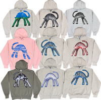 S - Airbrushed Cat Hoodies