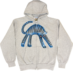 S - Airbrushed Cat Hoodies
