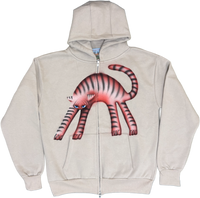 S - Airbrushed Cat Hoodies