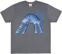 1 - Blue Cat T-shirts