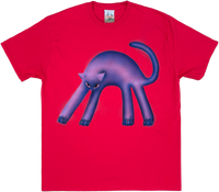 1A - Red Cat T-shirts