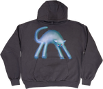 S - Airbrushed Dark Cat Hoodies