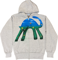 S - Airbrushed Cat Hoodies