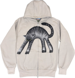 S - Airbrushed Cat Hoodies
