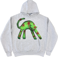 1A - Gray Cat Hoodies