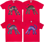 1A - Red Cat T-shirts