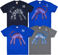 1 - Blue Cat T-shirts