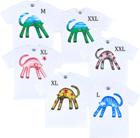 1A - White Cat T-shirts