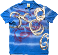 Diary symbols polo top