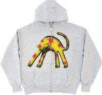 1A - Gray Cat Hoodies